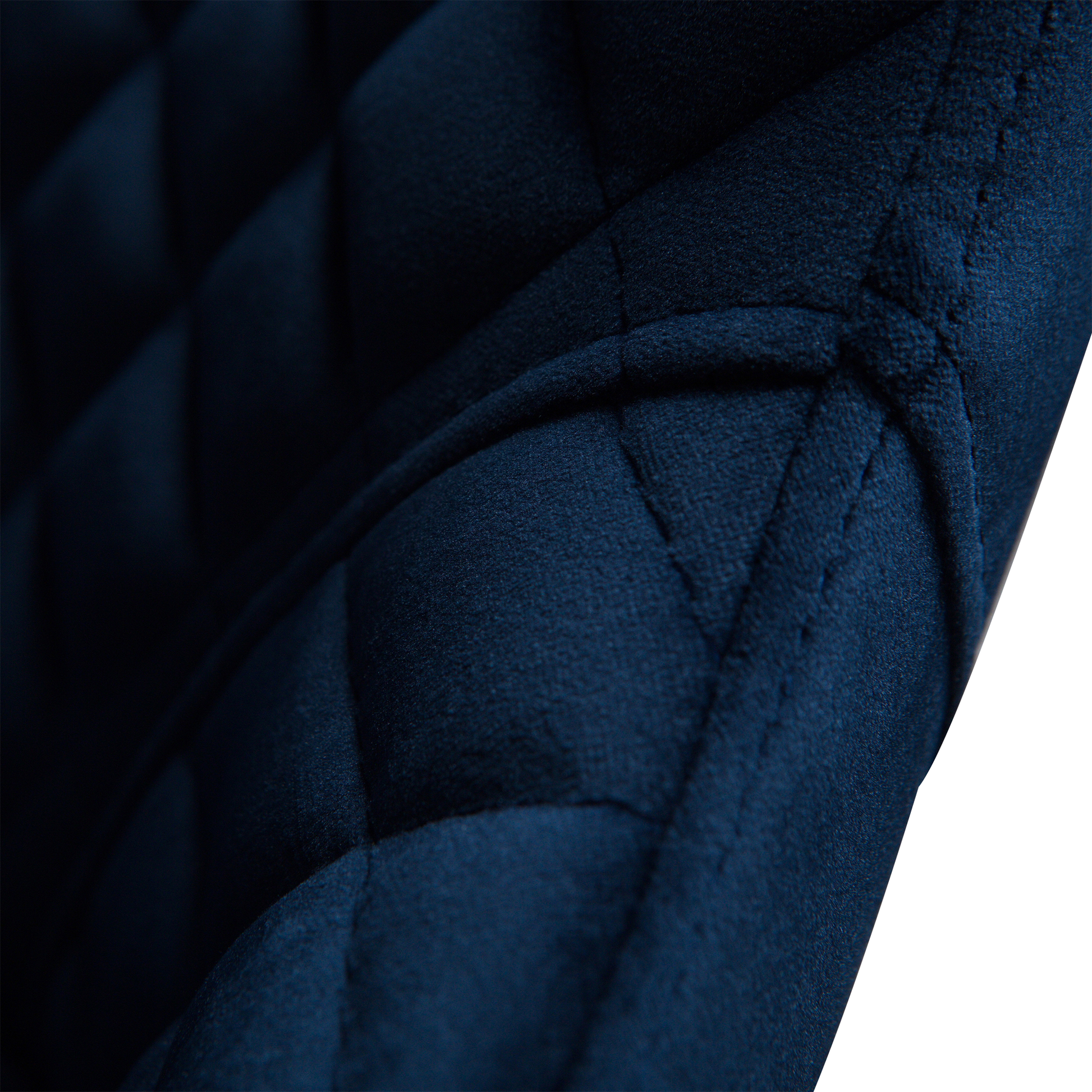 [var:Bezug=Mitternachtsblaues Samt mit Eichenbeinen] VETRO Stuhl