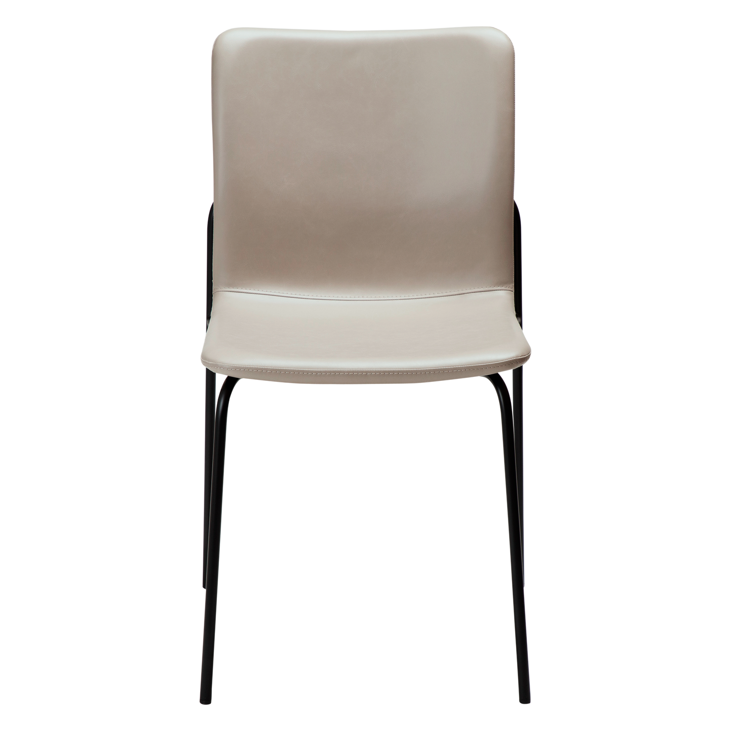 [var:Bezug=Kaschmir Kunstleder mit schwarzen Beinen] WOOF Stuhl