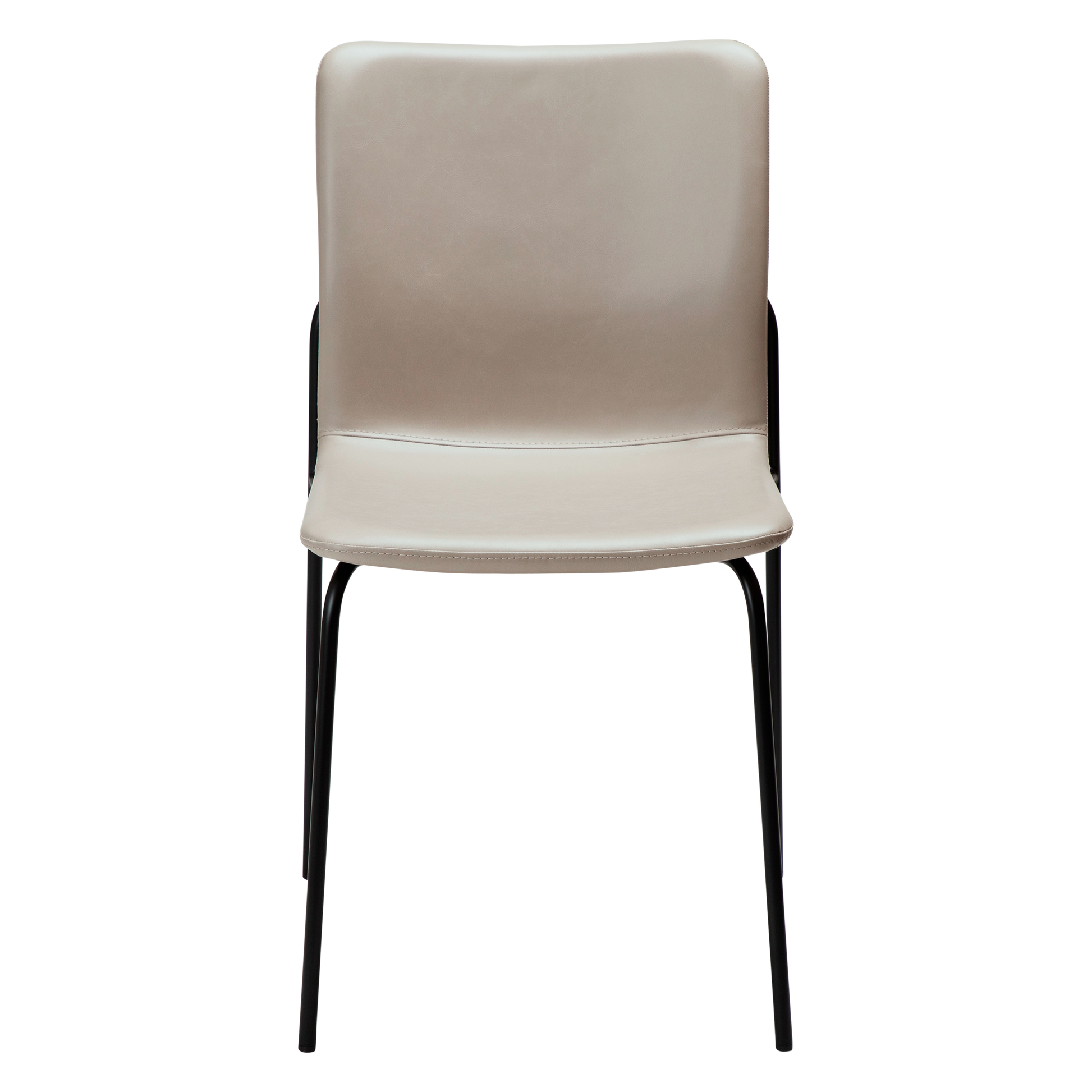 [var:Bezug=Kaschmir Kunstleder mit schwarzen Beinen] WOOF Stuhl