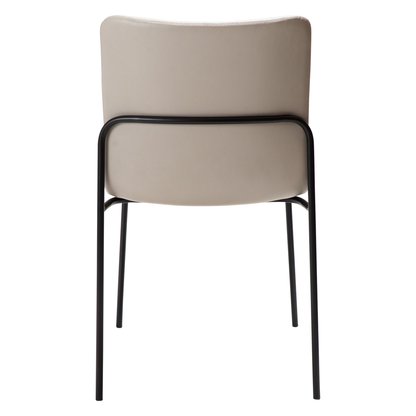 [var:Bezug=Kaschmir Kunstleder mit schwarzen Beinen] WOOF Stuhl