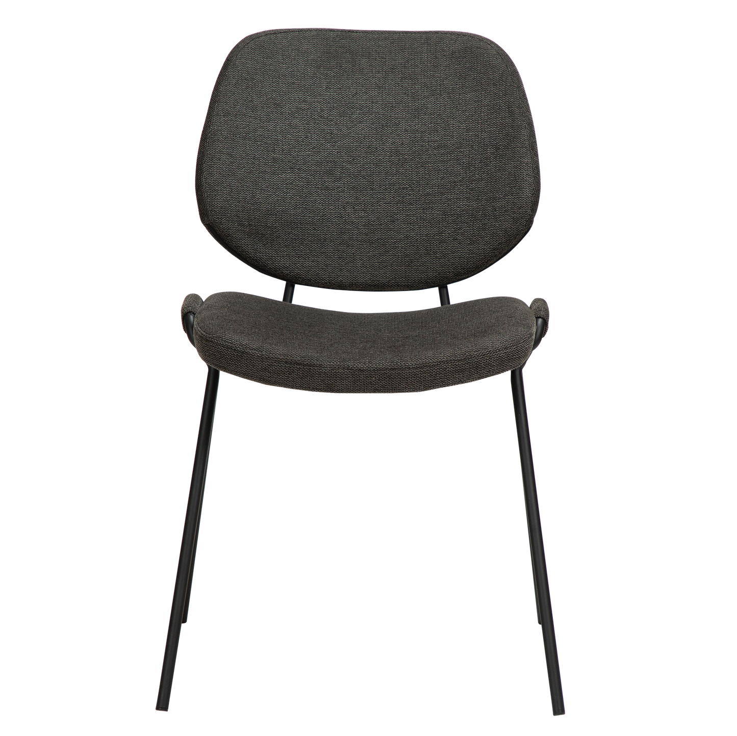 [var:Bezug=Crow schwarzer Stoff mit schwarzen Beinen] YEET Stuhl