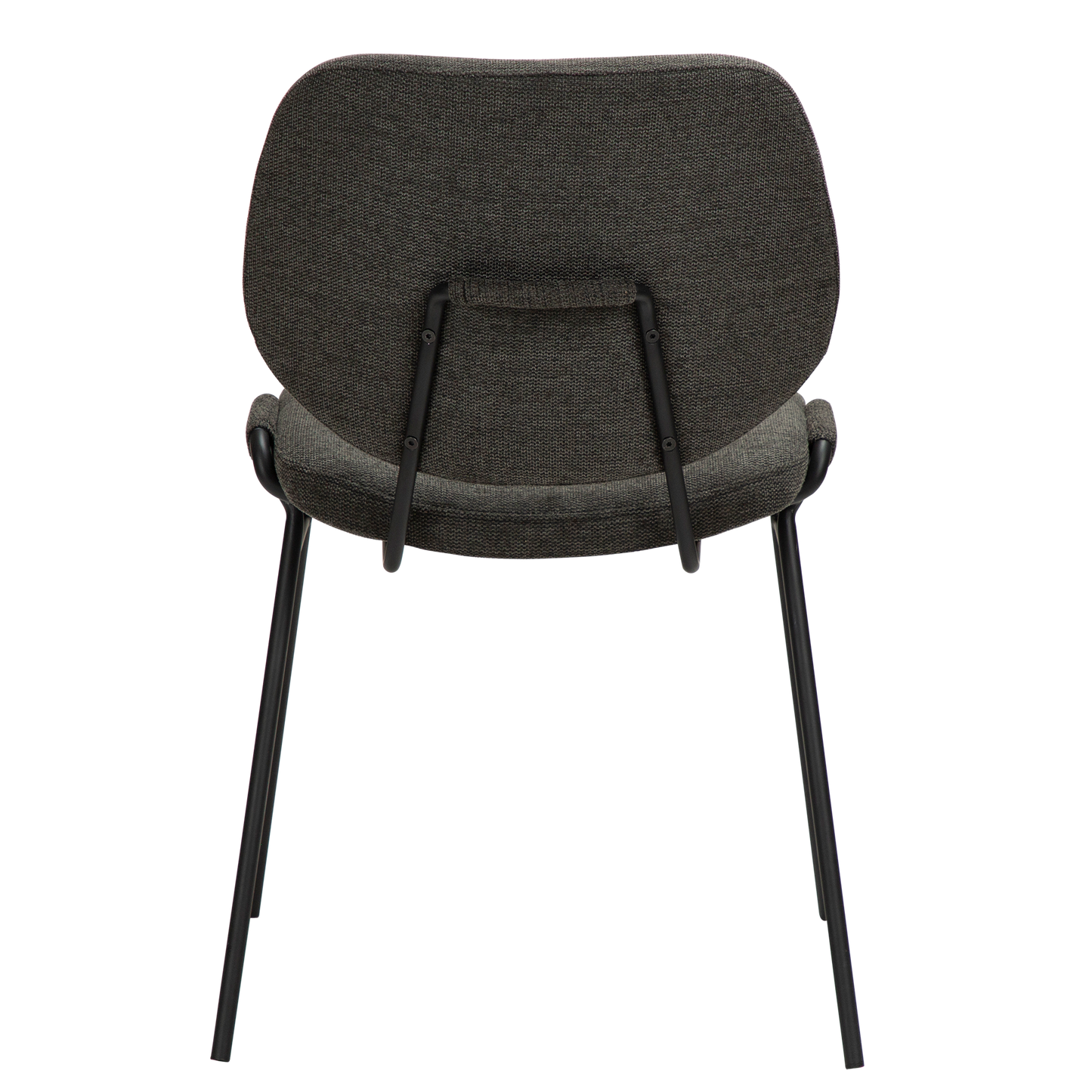 [var:Bezug=Crow schwarzer Stoff mit schwarzen Beinen] YEET Stuhl