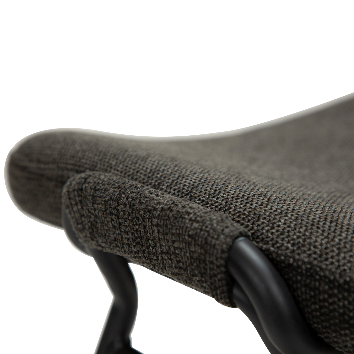 [var:Bezug=Crow schwarzer Stoff mit schwarzen Beinen] YEET Stuhl