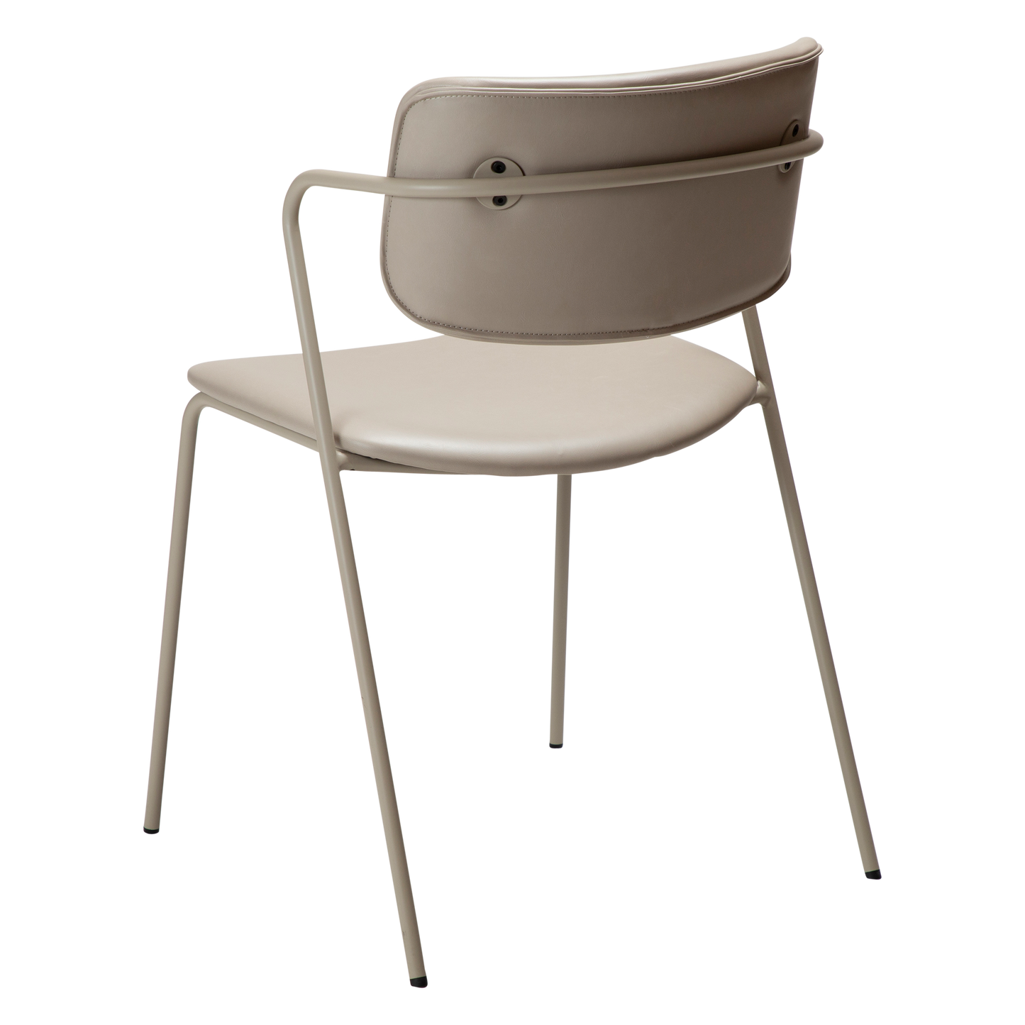 [var:Bezug=Kunstleder in Kaschmir mit Kaschmirbeinen] ZED Stuhl