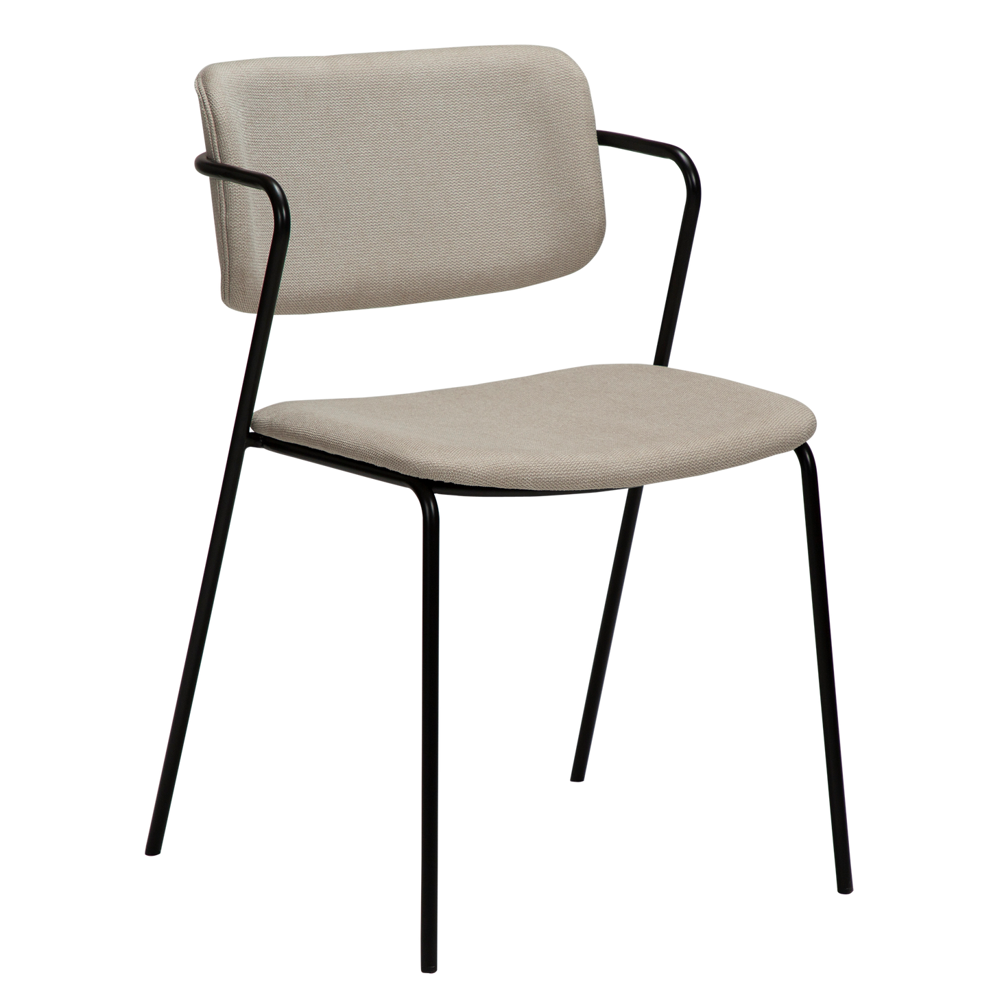 [var:Bezug=Wüstensandstoff mit schwarzen Beinen] ZED Stuhl