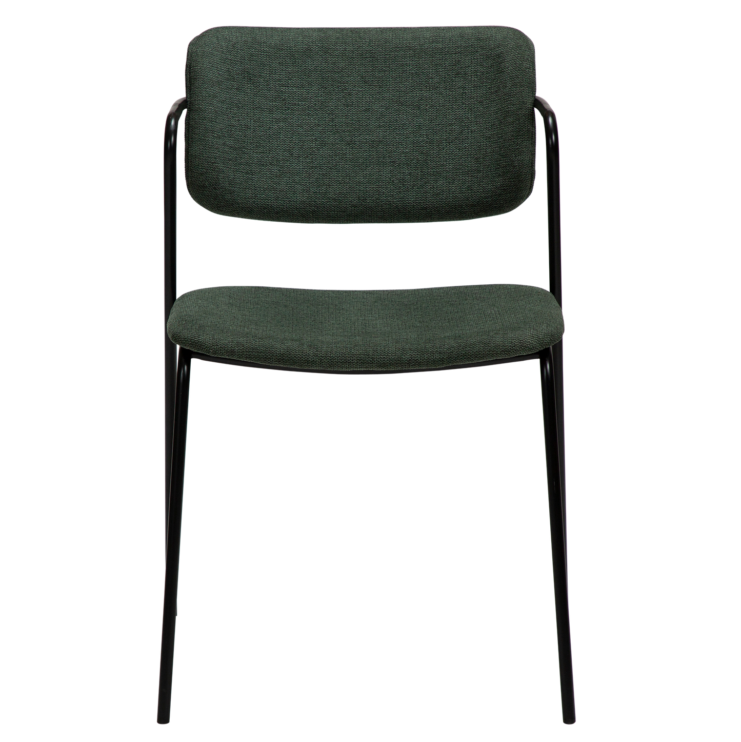 [var:Bezug=Salbeigrüner Stoff mit schwarzen Beinen] ZED Stuhl