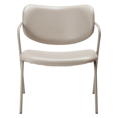 [var:Bezug=Kunstleder in Kaschmir mit Kaschmirbeinen] ZED Lounge-Stuhl