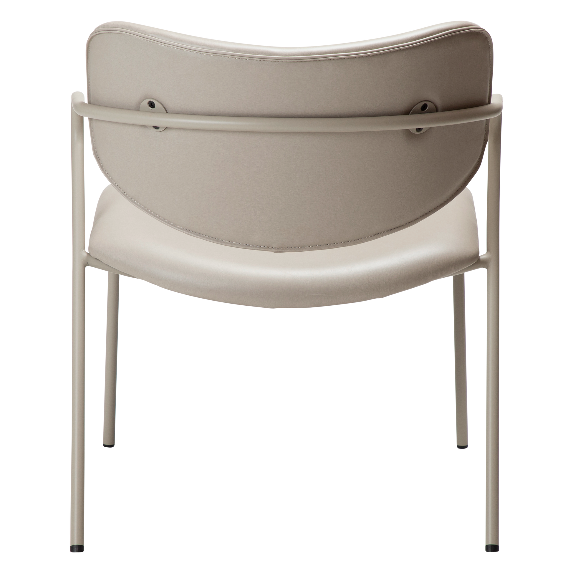 [var:Bezug=Kunstleder in Kaschmir mit Kaschmirbeinen] ZED Lounge-Stuhl