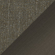 [var:Bezug=ZONE Stuhl, dunkles Oliven-Bouclé-Gewebe mit antikem Zinnbeinen] ZONE Stuhl