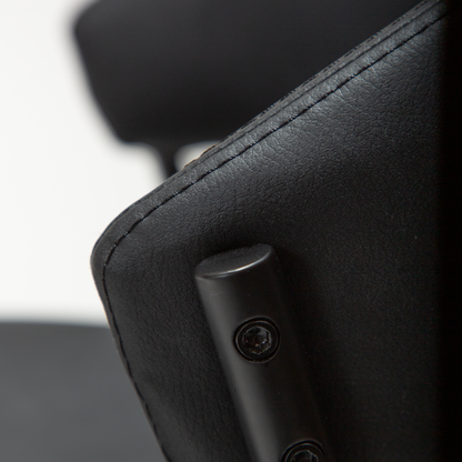 [var:Bezug=Raben-schwarzes Kunstleder mit schwarzen Beinen] ZONE Stuhl